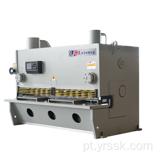 QC11K 12x4000mm Máquina de cisalhamento de guilhotina hidráulica Corte de aço inoxidável com E21s